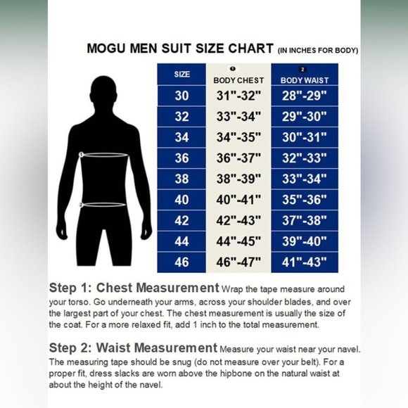 L Mens Slim Fit 2 Piece Suit One Button Notch Lapel Tuxedo - Picture 4 of 4